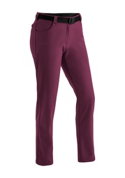 women's winter hiking pants Maier Sports Perlit W purple