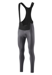 men's cycling pants Gonso Sitivo Tight Bib M mercury grey/green