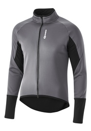 pánsky cyklistická bunda GONSO ROAD JACKET SOFTSHELL M mercury grey