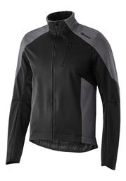 pánska cyklistická bunda GONSO Trail Jacket Softshell M timson black/mercury grey