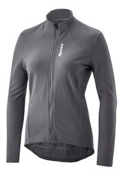 dámsky cyklistický dres GONSO Sitivo Trikot THERM W mercury grey