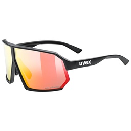 [5330862287] slnečné okuliare uvex sportstyle 237 CV black matt/mirror red