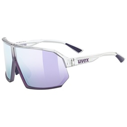 [5330589416] slnečné okuliare uvex sportstyle 237 clear-met purple/mirror lav