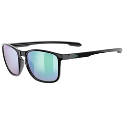 [5330782215] sunglasses uvex LGL 52 black / mirror green