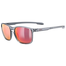 [5330789916] sunglasses uvex LGL 52 smoke / mirror red