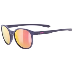 [5330804416] sunglasses uvex LGL 54 blue matt / mirror purple