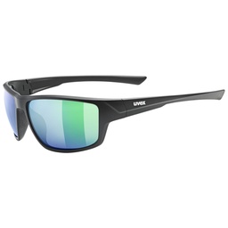 [5320692215] slnečné okuliare uvex sportstyle 230 black matt/mirror green