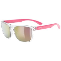 [5330779316] slnečné okuliare uvex rookie clear-pink/mirror pink