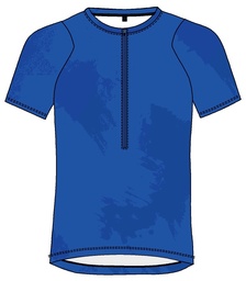 pánsky cyklistický dres Gonso Adventure Jersey 3/4 Zip indie blue