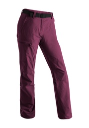 women's pants Maier Sports Lulaka cherry wine