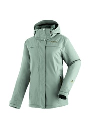 women's winter jacket Maier Sports Lisbon green