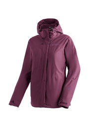 women's hiking jacket Maier Sports Metor 3in1 W purple