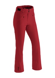 women's ski pants Maier Sports Allissia Slim 2.1 red