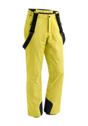 men's ski pants Maier Sports Anton 2.1 yellow