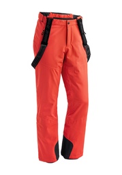 men's ski pants Maier Sports Anton 2.1 orange