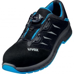 ochranná obuv nízka uvex 2 trend S1 P SRC BOA® Fit System black blue
